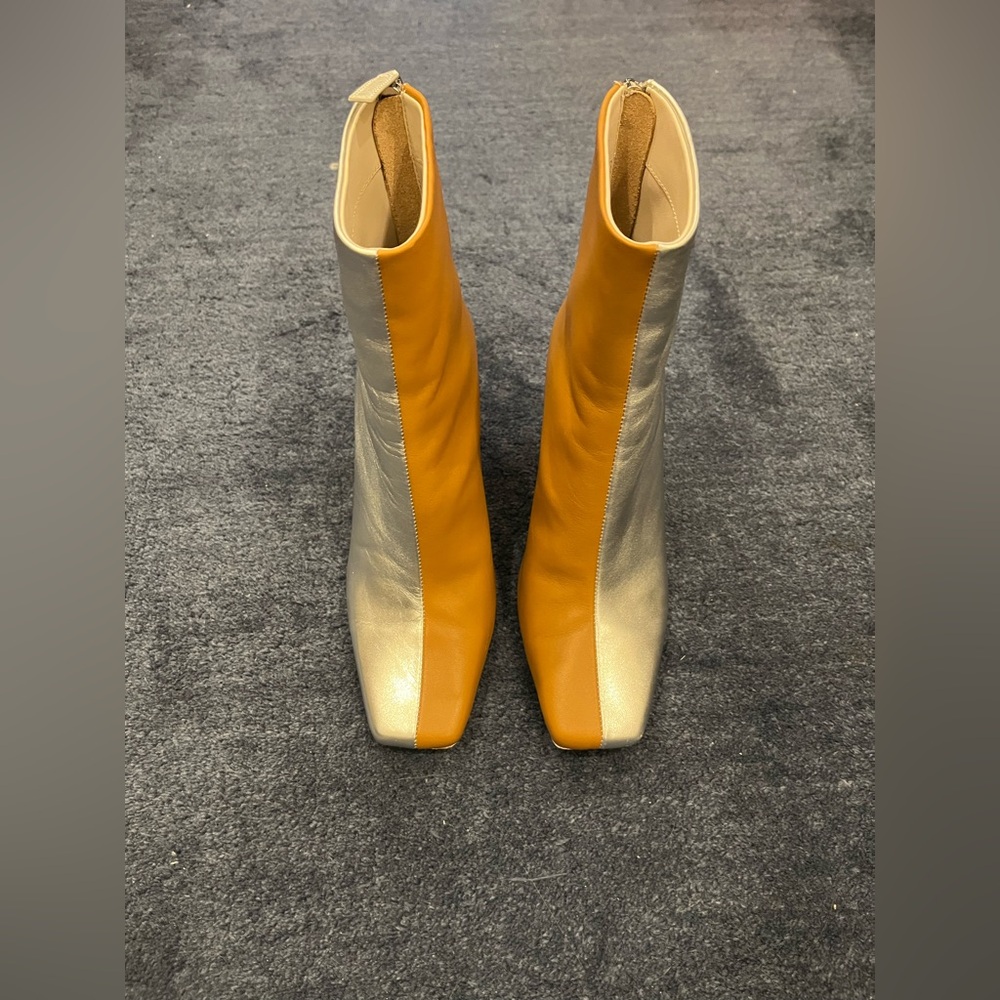 Jonathan Simkhai Tan and Chrome Ryder Heeled Boots - Picture 2 of 10